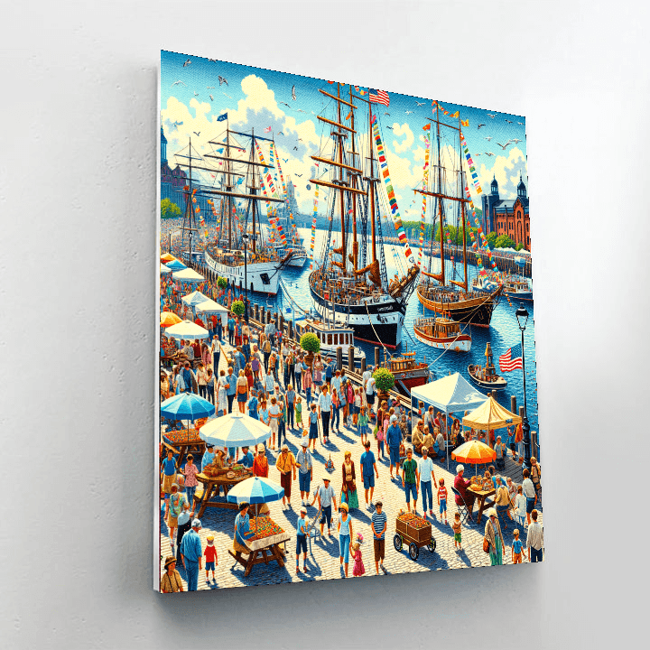 The Groningen Seaports Festival Paint By Color