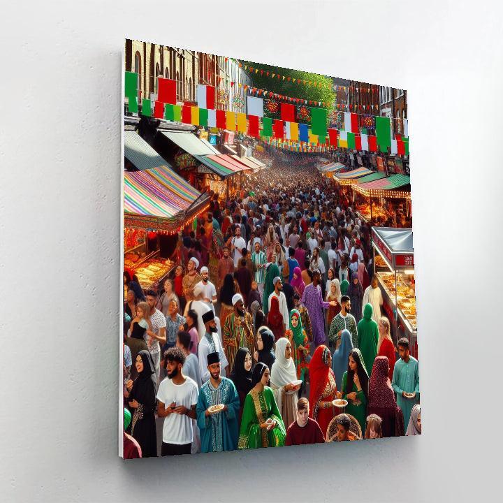 Eid Festival - Jakarta Painting Number Kit