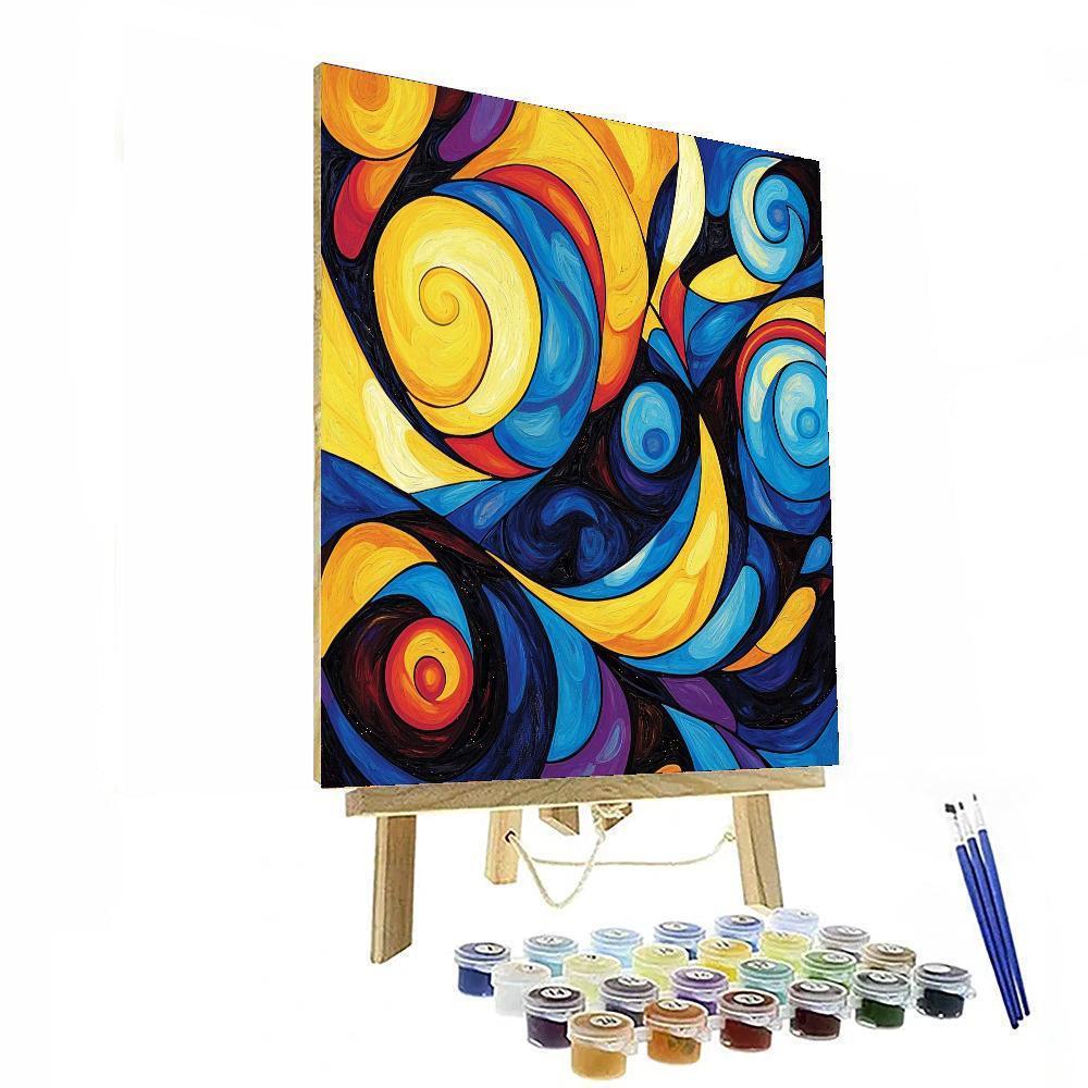 Jean-Michel Basquiat Inspired The Color Of Dreams  Painting By Numbers Kit