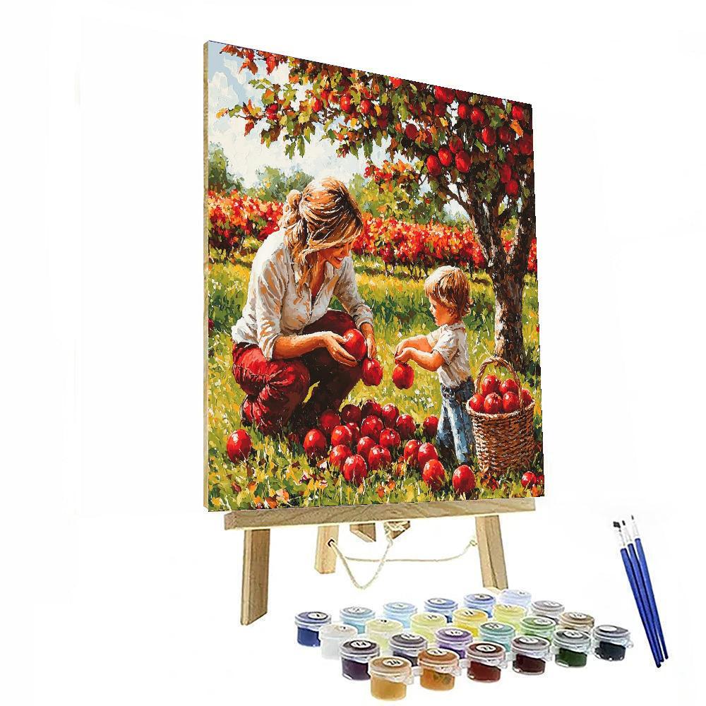 An Afternoon In The Orchard Painting Number Kit