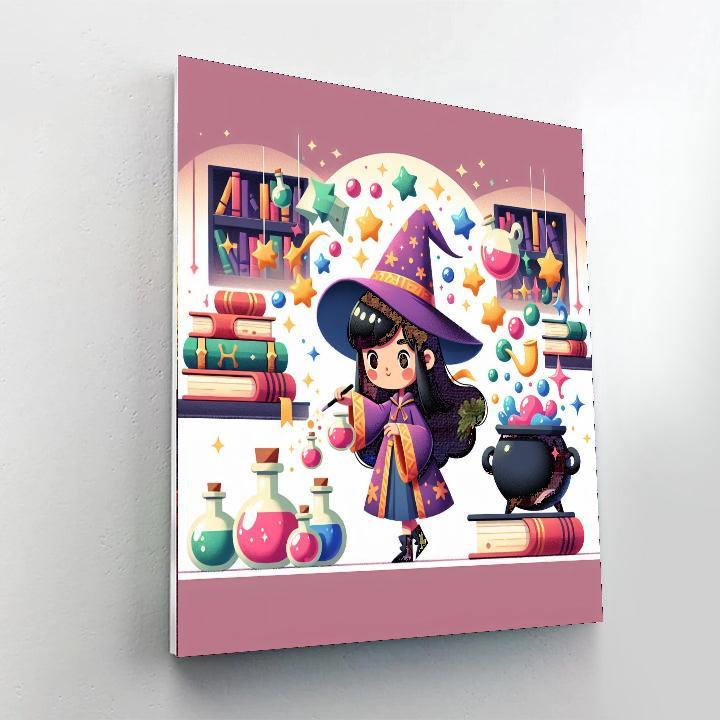 Mystical Wizard Quest Paint By Numbers Kits