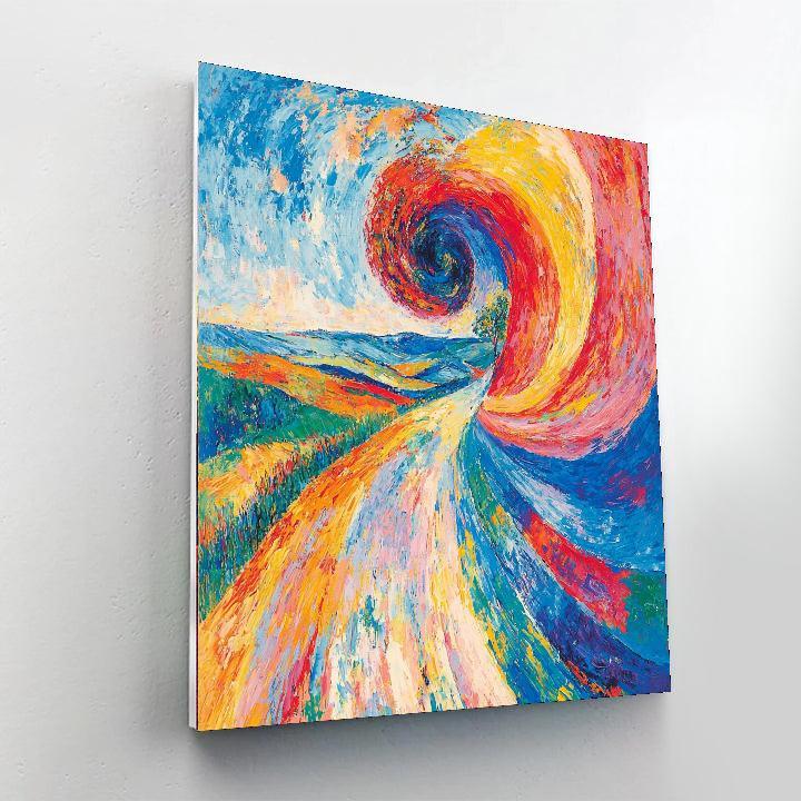 Paul Cézanne Inspired Whirling Patterns Of Emotion  Paint By Numbers Kits