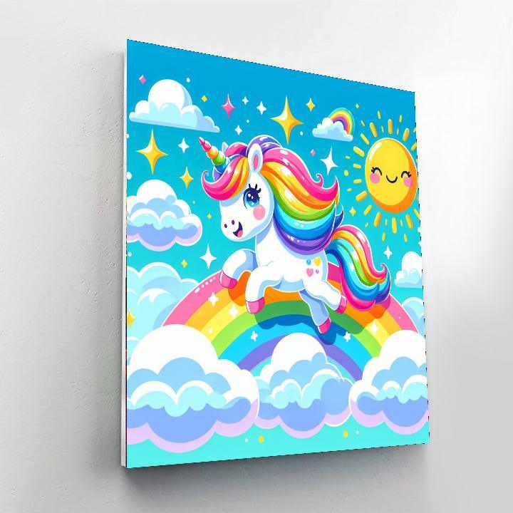 Dancing Unicorns Paint By Number