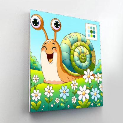 Gigantic Snail Paint By Number