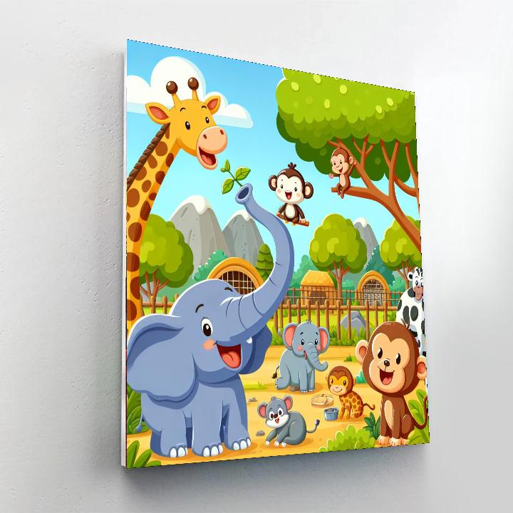 Zoo Joy Paint By Numbers