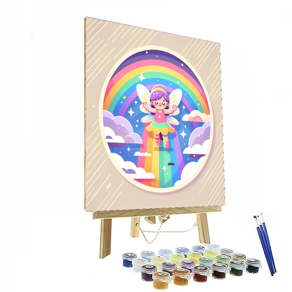 Rainbow Fairy Adventure DIY Paint By Numbers