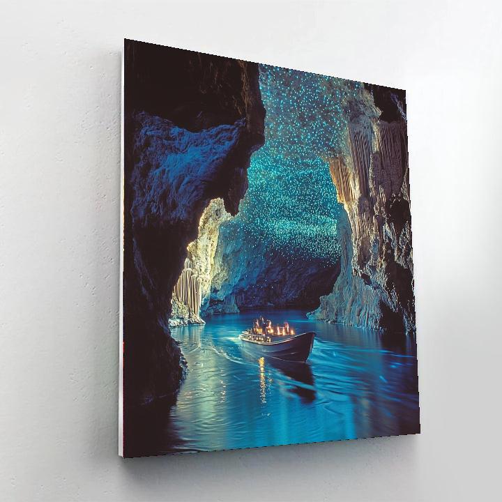 Waitomo Glowworm Caves - Waikato Number Painting