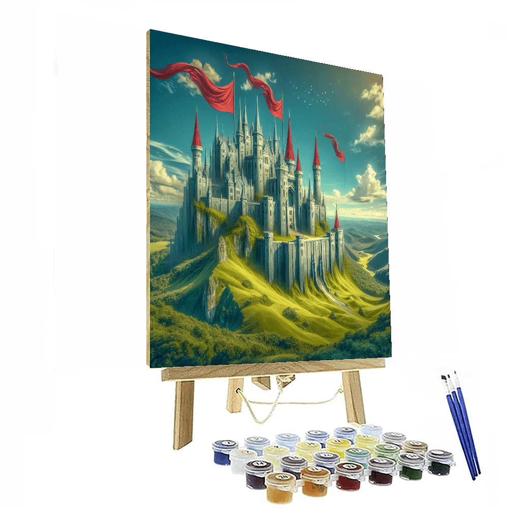 Castle Fantasy DIY Paint By Numbers