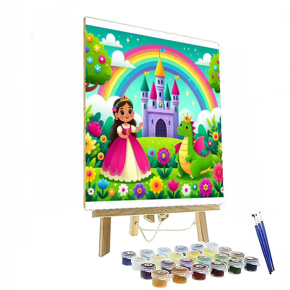 Fairy Tale Kingdom Quest DIY Paint By Numbers