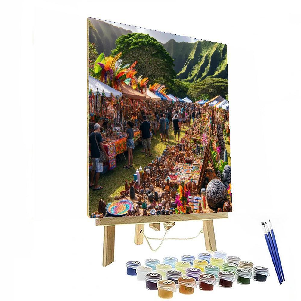 Pahoa Lava Fest Paint By Number