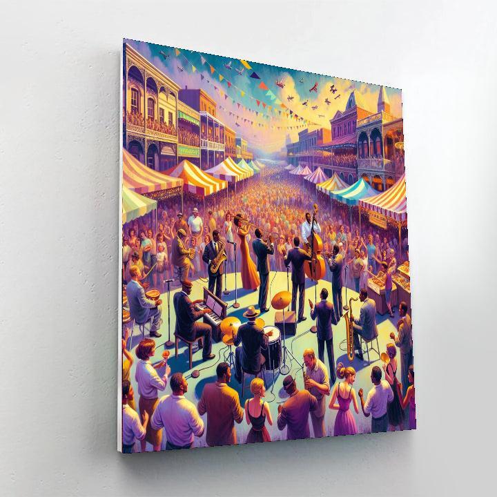 Jazz Fest - New Orleans, United States Paint By Number