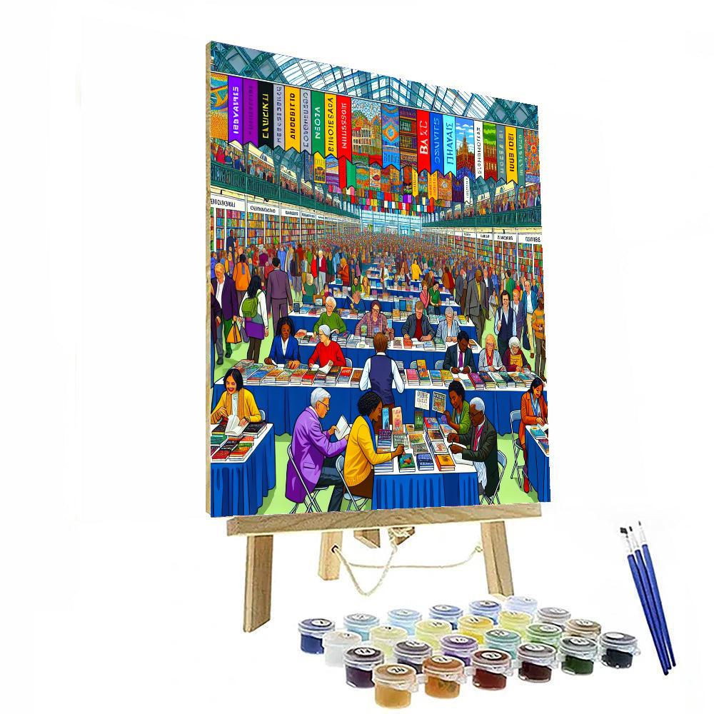 International Book Fair - Mexico Paint By Color