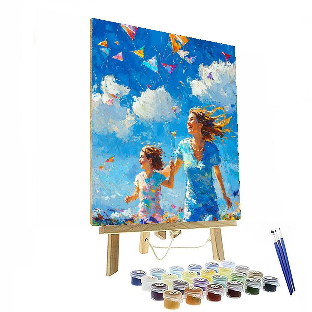 Kite Flying Dreams Paint By Numbers Kits