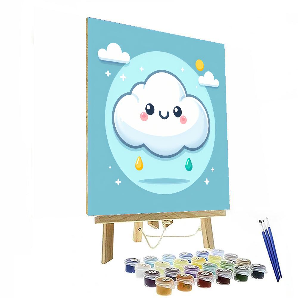 Bubbly Cloud Paint By Color