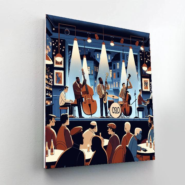 Oslo Jazz Festival - Norway DIY Paint By Numbers