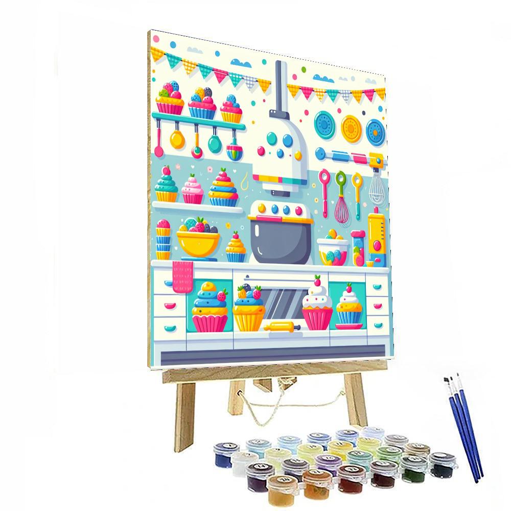 Baking Fun With Sweet Treats Paint By Color