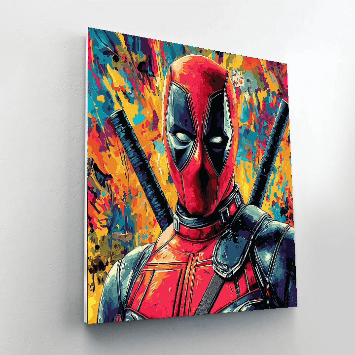 Ryan Reynolds: The Witty Charm Of Deadpool Paint By Color