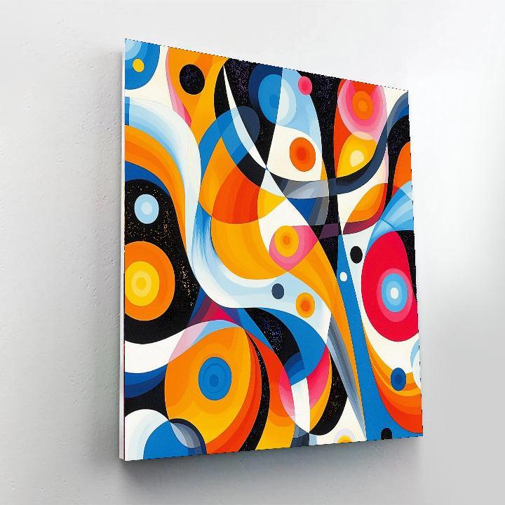 Joan Miró Inspired Rhythms Of Color  Numbered Painting Kits