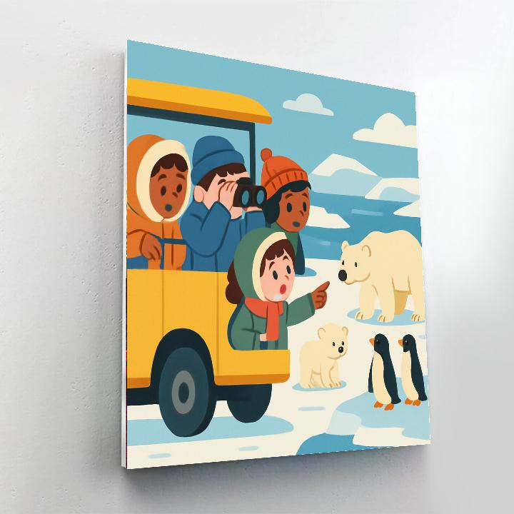 Safari In The Arctic Paint By Number