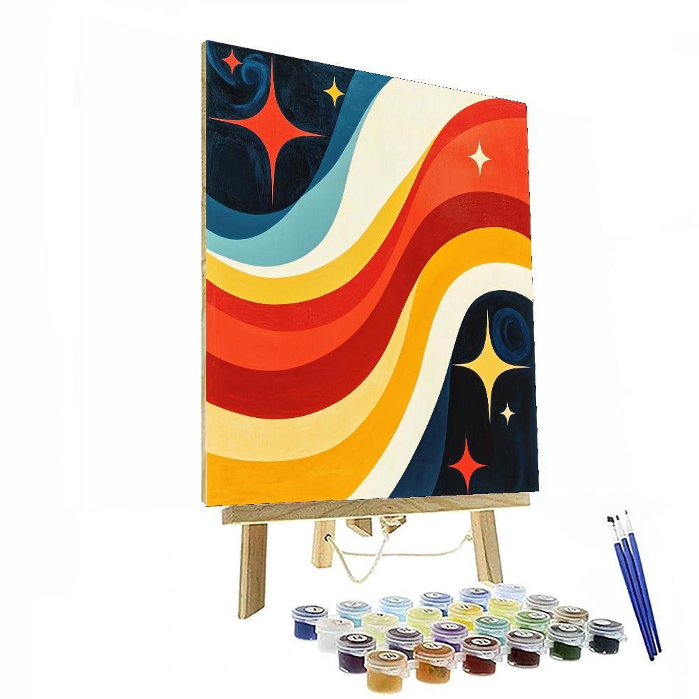 Joan Miró Inspired Dreamscape Whispers  Numbered Painting Kits