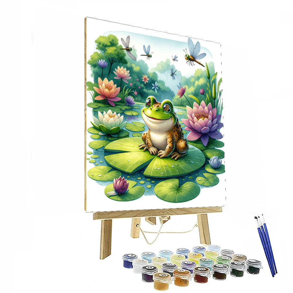 Joyful Little Toad - DIY Painting By Numbers Kit – Artistry Rack