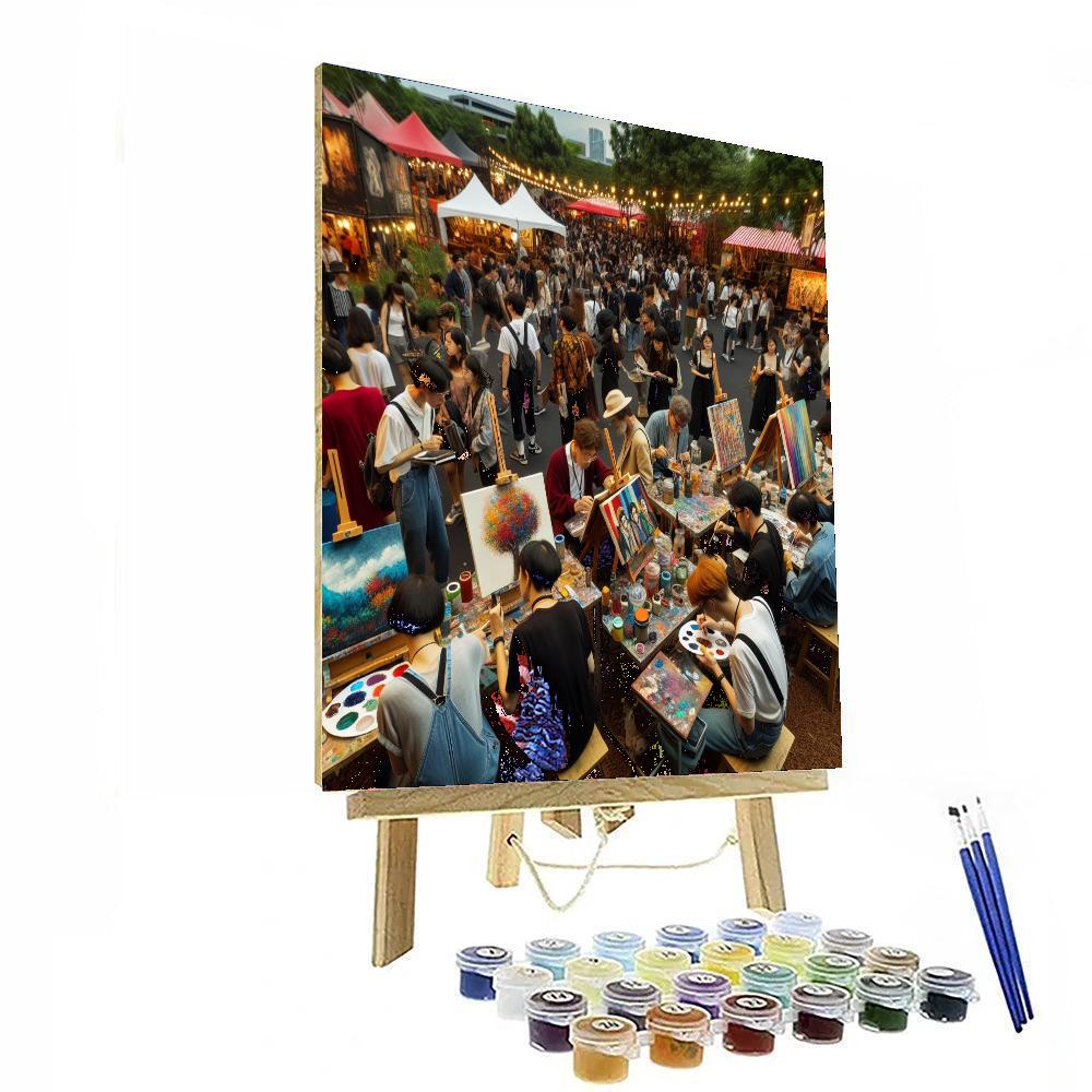 Joaquin Phoenix Festival - Albuquerque, Usa Number Painting