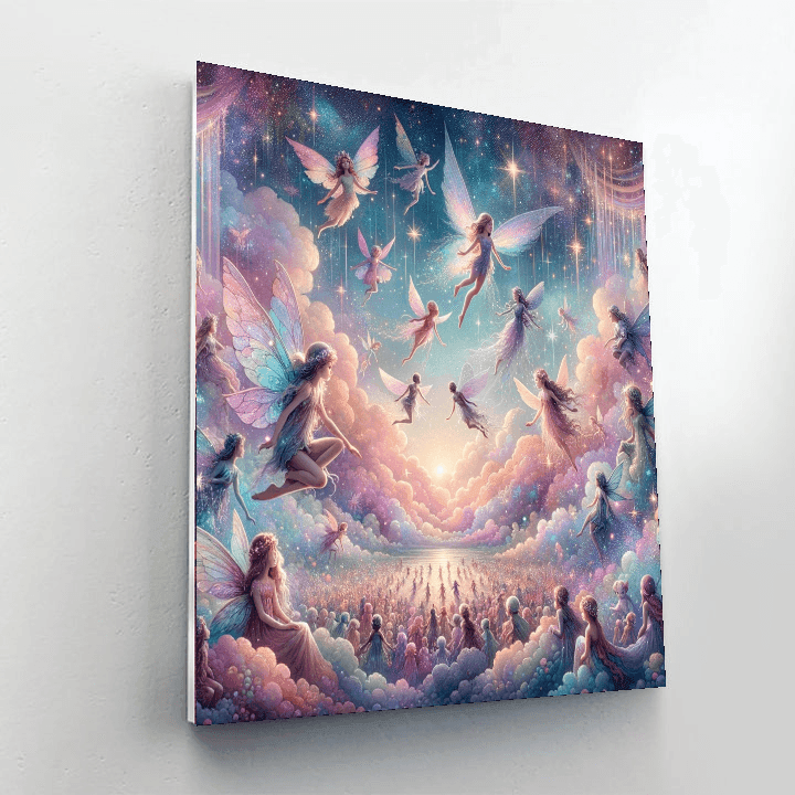 Magical Fairy Dreamscape Numbered Painting Kits