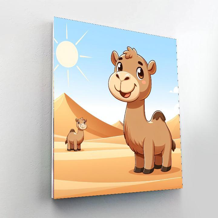 Desert Safari DIY Paint By Numbers