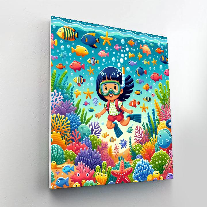 Aquatic Wonderland Journey DIY Paint By Numbers