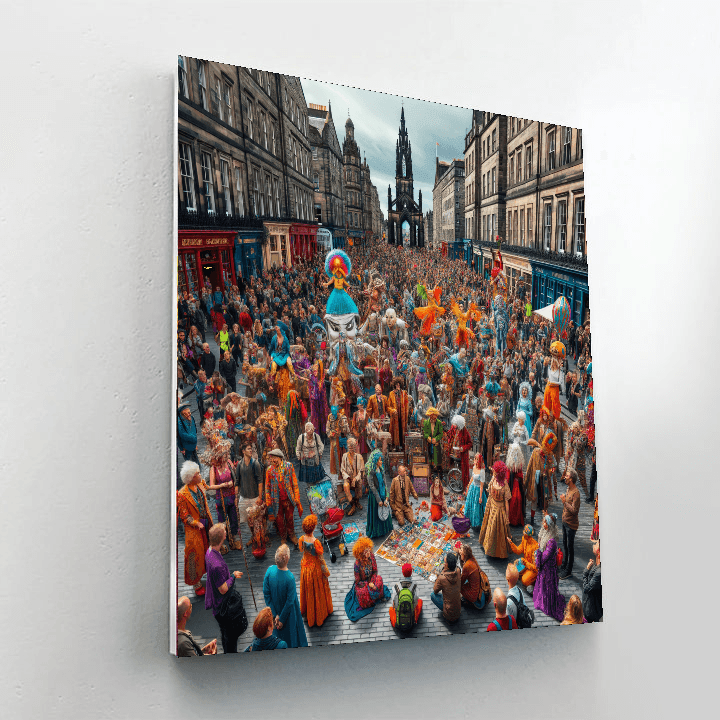 Fringe Festival - Scotland Paint By Numbers