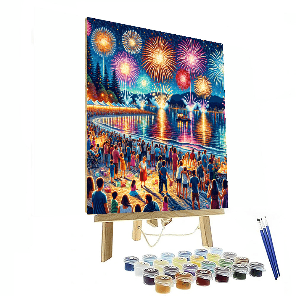 The Celebration Of Light Painting By Numbers Kit