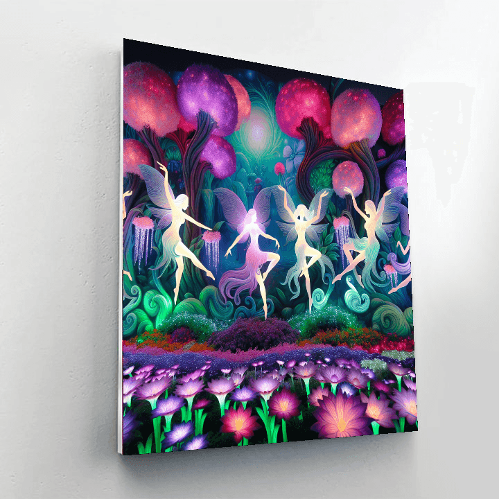 Ethereal Garden Fairies Painting By Numbers Kit