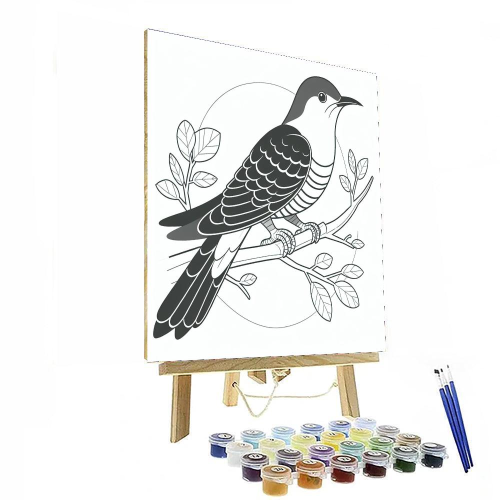 Clever Cuckoo Paint By Numbers Art