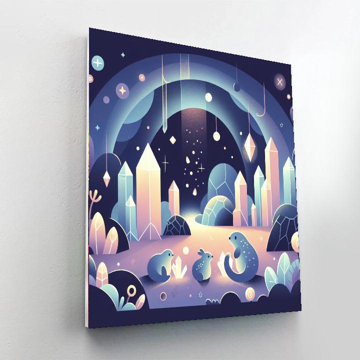 Mystic Cavern Paint By Numbers