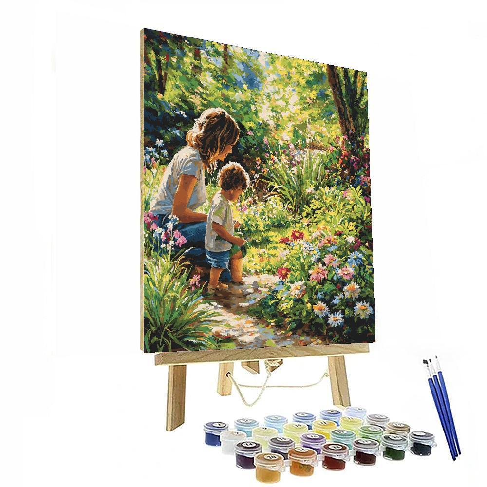 The Nurturer’s Touch Number Painting