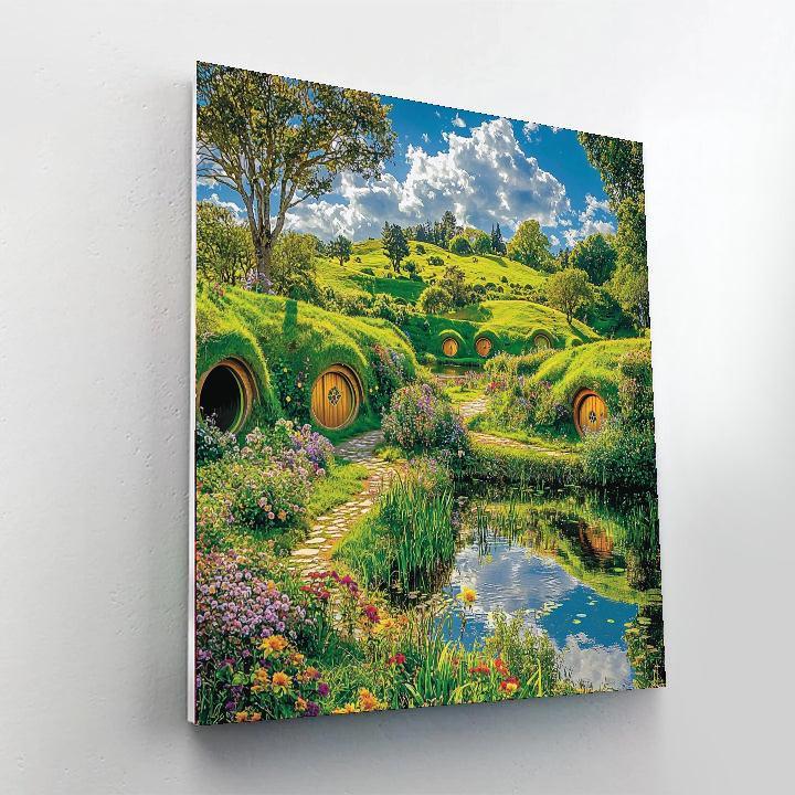 Hobbiton Movie Set - Matamata Painting Number Kit