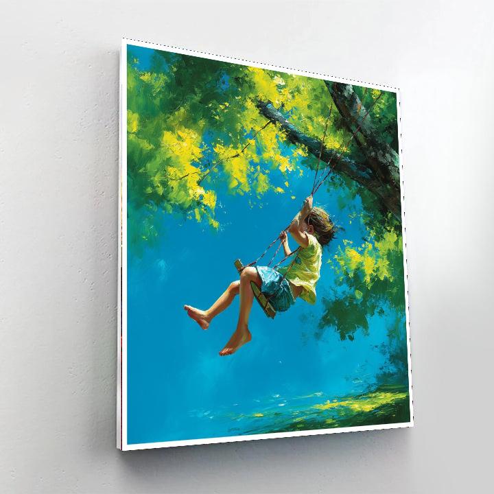 Cherished Moments At The Park Paint By Color