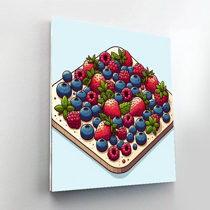 Bountiful Berries Paint By Numbers Kits