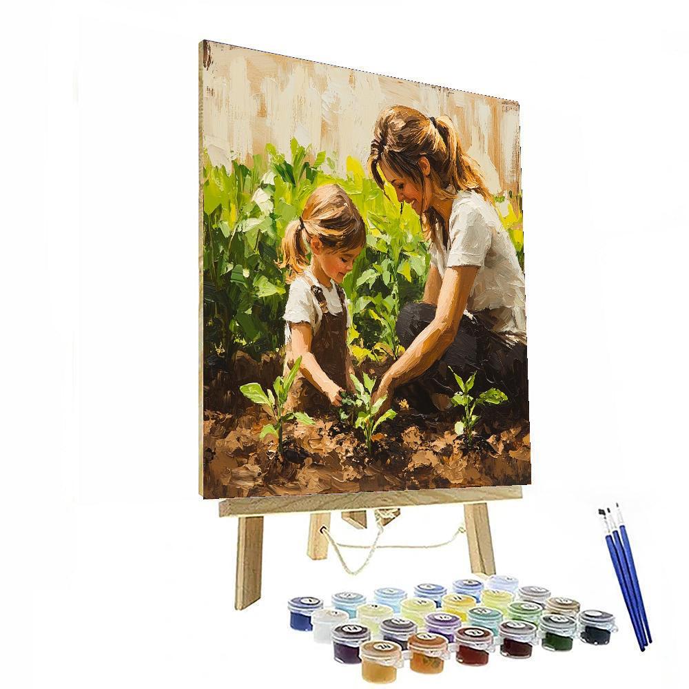 Tender Roots Number Painting