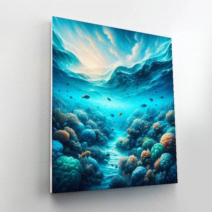 Ocean's Serenade Painting By Numbers Kit