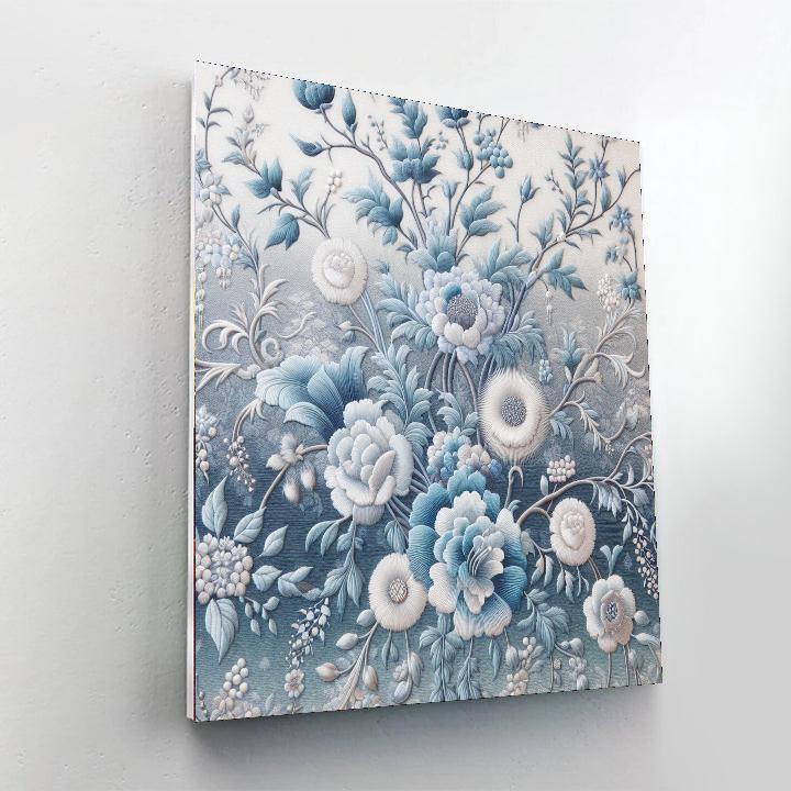 Winter Bloom Tapestry Paint By Number