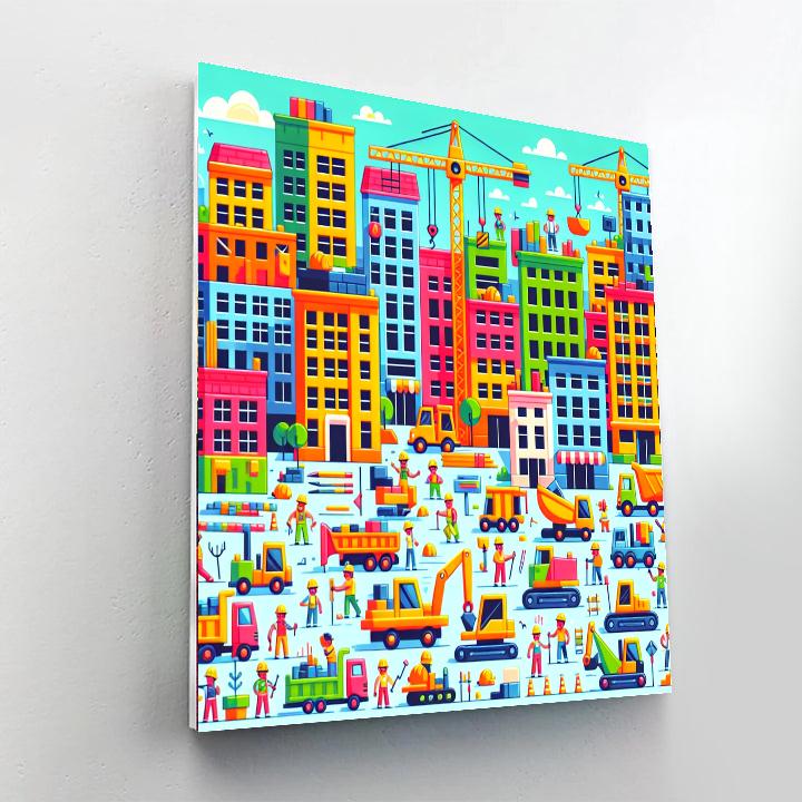 Creative Builders Paint By Number