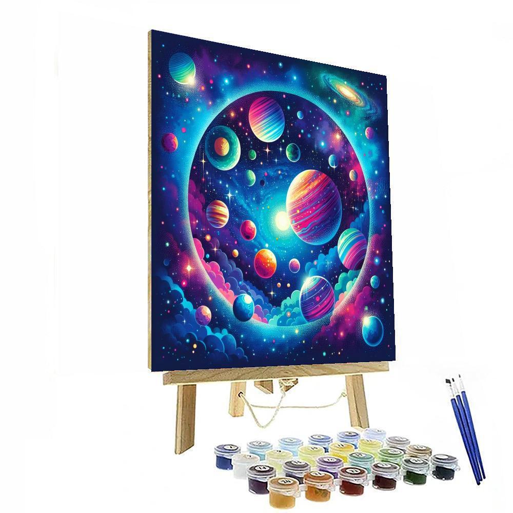 Adventure In The Cosmos Paint By Color