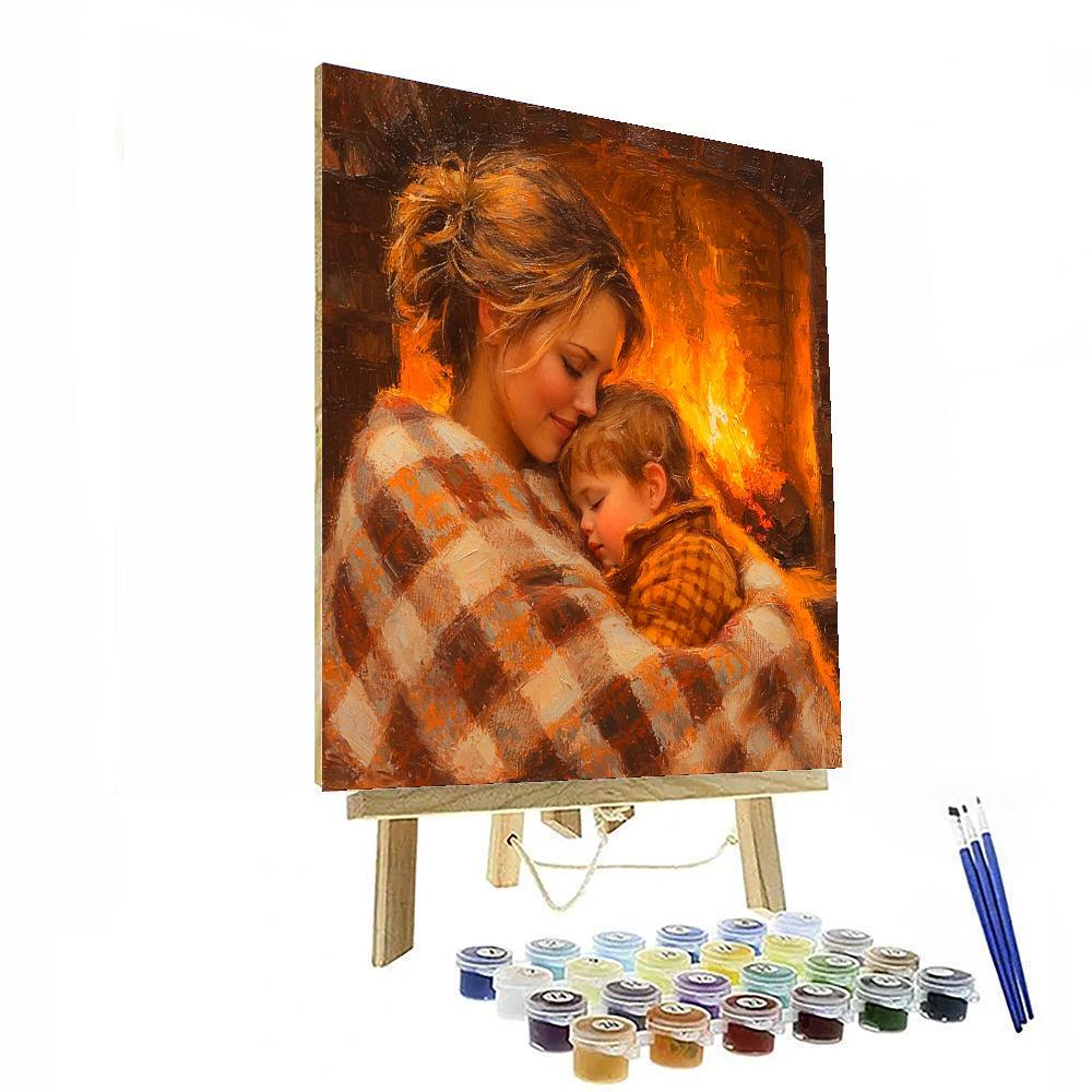 Cozy Winter Moments Paint By Numbers