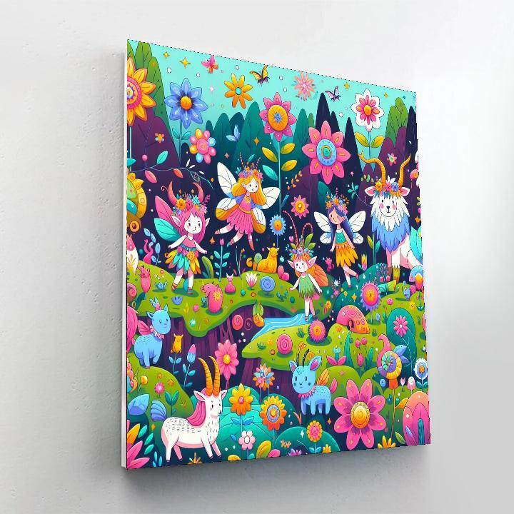 Adventure In Fairy Tale Forest Paint By Numbers Kits