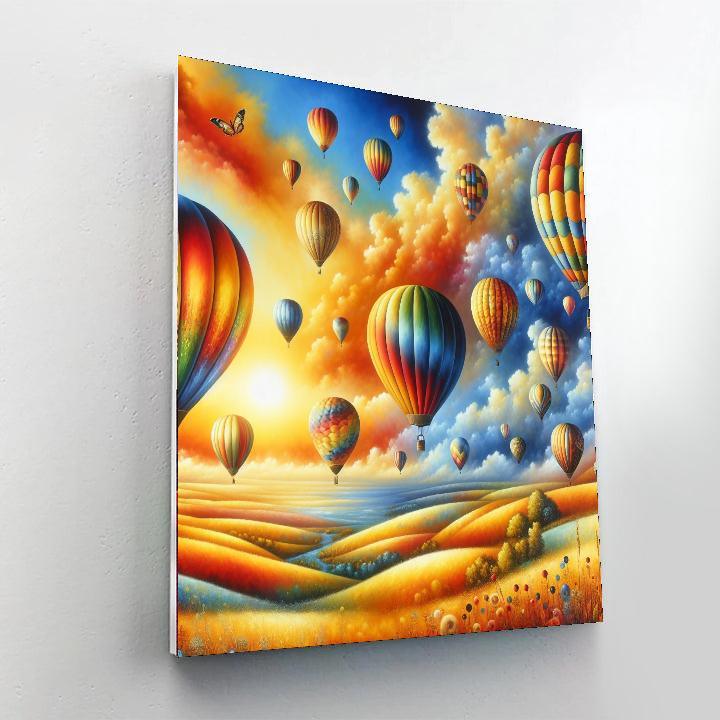 Whirlwind Adventure Painting By Numbers Kit