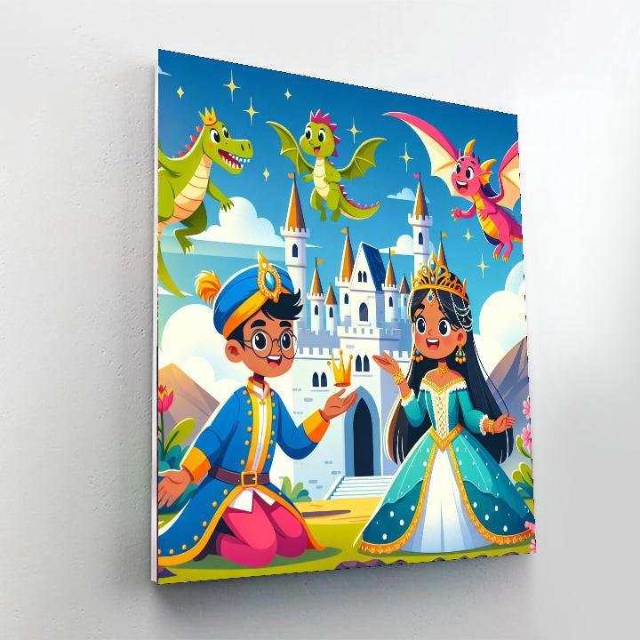 Royal Adventure Quest Painting By Numbers Kit