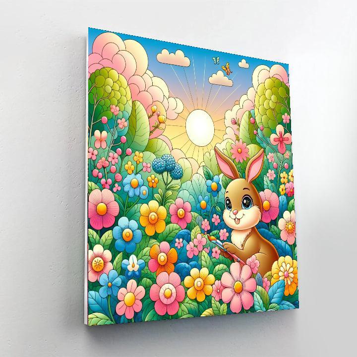 Mystical Garden Hideaway Paint By Color