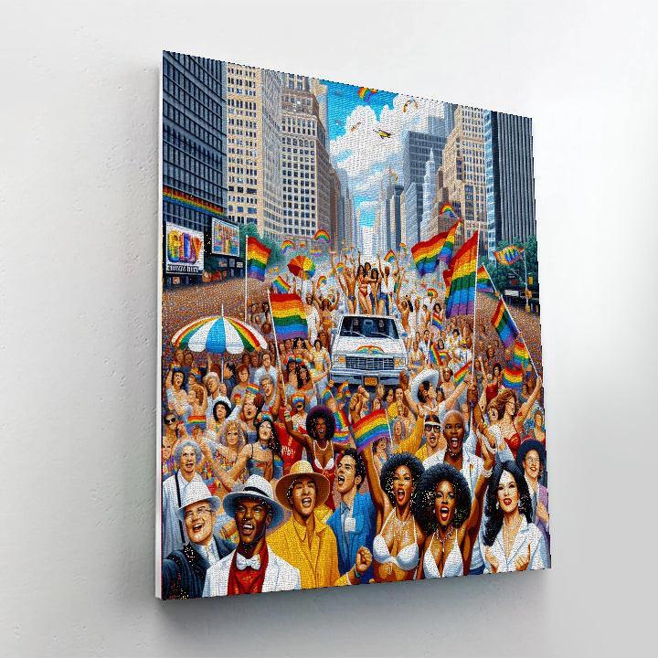 Pride Parade - Usa Paint By Number