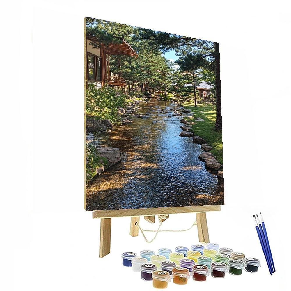 Zhao Mengfu Inspired Ripples Of Time  Paint By Number